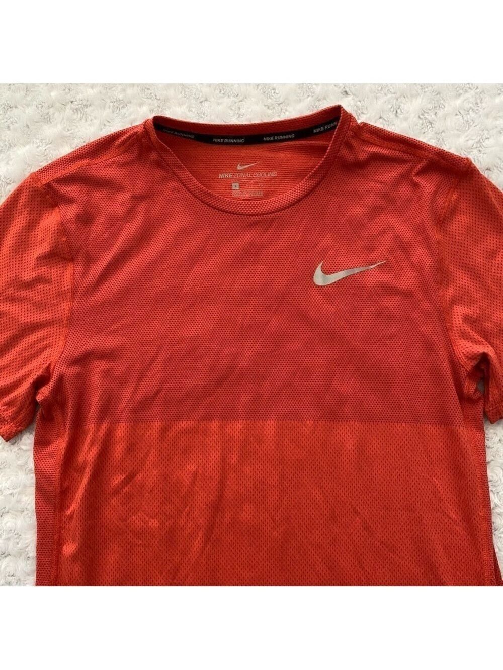 Nike Zonal Cooling Men’s Running Tee Shirt | Red | Size Small - Picture 3 of 7
